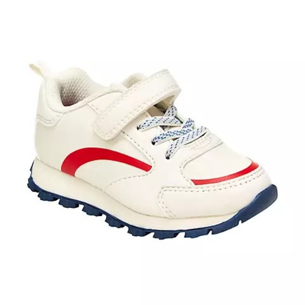 Carter's Athletic Sneaker Size 7  Joey White