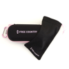 Free Country Women's Black Fashion Sunglass with Case, Drawstring Bag and Collapsible Water Bottle