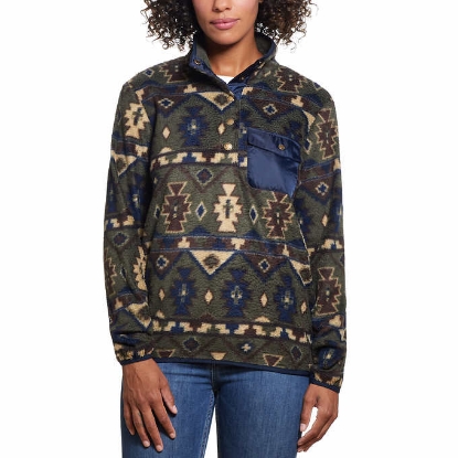 Weatherproof Vintage Ladies’ Printed Fleece Pullover