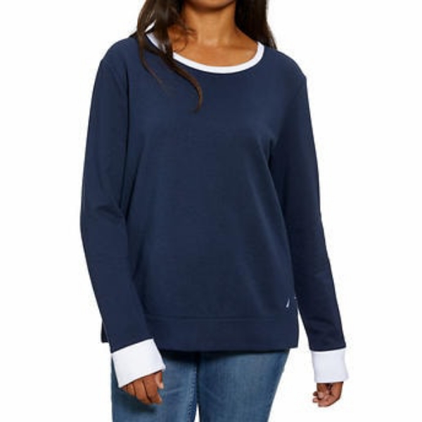 Nautica Ladies' Crewneck Pullover