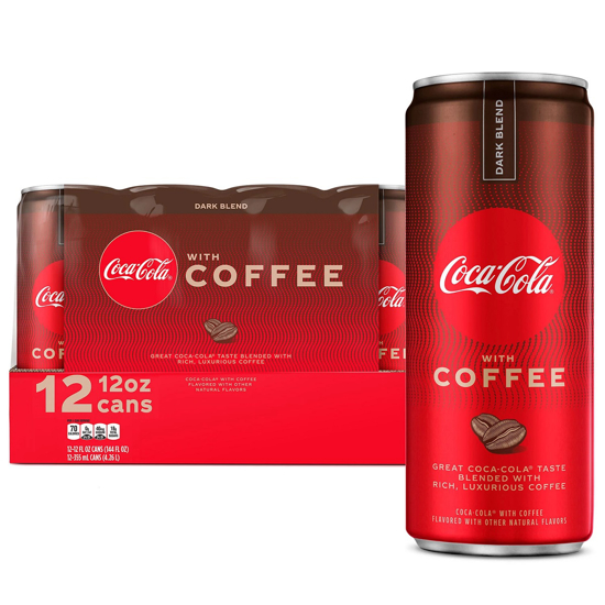 Picture of Coca-Cola with Coffee Dark Blend 12 fl. oz. 12 pk.