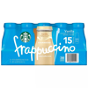 Picture of Starbucks Frappuccino Coffee Drink Vanilla 9.5 oz. 15 pk.