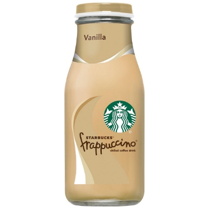 Picture of Starbucks Frappuccino Coffee Drink Vanilla 9.5 oz. 15 pk.