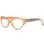 Picture of XOX Betsey Johnson Blue Light Blocking Glasses with Cloth and Pouch Tan