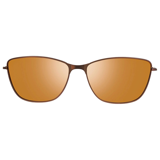 Picture of Callaway CA106 Women's Two-Tone Brown Clip-On Sunglasses