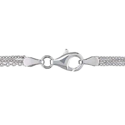 3.47 CT. Created White Sapphire Heart Pendant in Sterling Silver