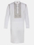 Picture of White Embroidered Addi Cotton Panjabi