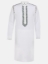 Picture of White Embroidered Addi Cotton Panjabi