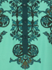 Picture of Mint Green Printed and Embroidered Joysree Silk Panjabi