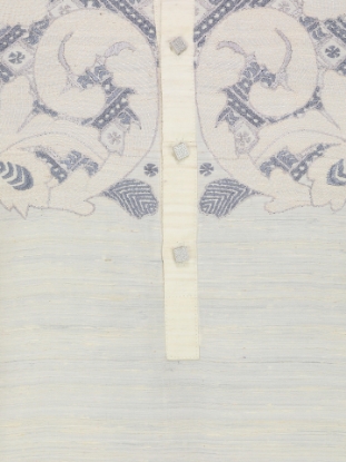 Picture of Ecru Embroidered Endi Silk Panjabi