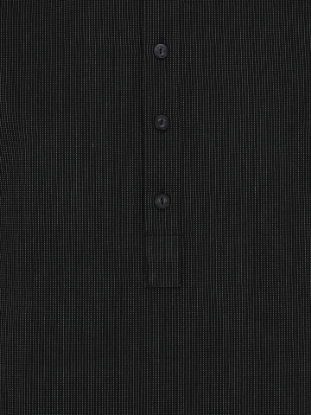 Picture of Black Handloom Cotton Panjabi