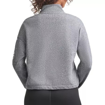 Calvin Klein Ladies Logo Zip Pullover