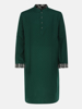 Picture of Green Cotton Panjabi Pajama Set with Coaty