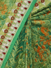 Picture of Green Nakshi Kantha Embroidered Silk Saree