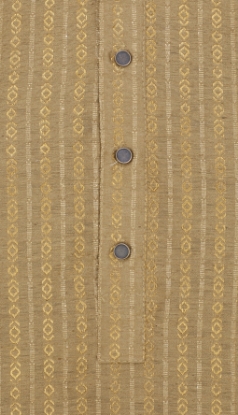 Picture of Brown Erri Embroidered Silk Blend Panjabi Pajama Set