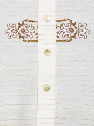 Picture of Ivory Erri Endi Joysree Silk Panjabi