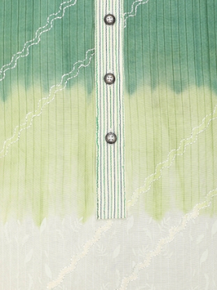 Picture of Ivory Embroidered and Ombre Dyed Joysree Silk Panjabi