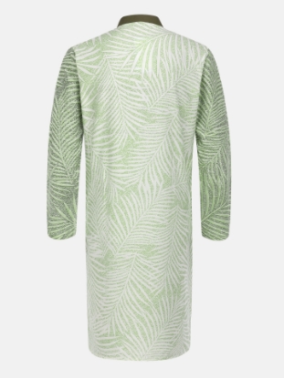 Picture of White Printed Joysree Silk Slim Fit Panjabi