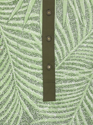 Picture of White Printed Joysree Silk Slim Fit Panjabi