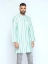 Picture of Sage Green Cotton Slim Fit Short Kurta