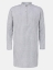 Picture of Blue Grey Check Cotton Slim Fit Short Kurta