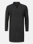 Picture of Charcoal Black Cotton Slim Fit Short Kurta