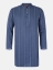 Picture of Midnight Blue Cotton Slim Fit Short Kurta