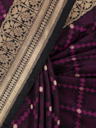 Picture of Purple Mirpur Katan Saree