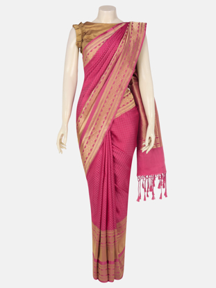 Picture of Pink Mirpur Katan Saree