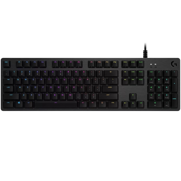 Picture of Logitech G512 CARBON LIGHTSYNC RGB Mechanical Gaming Keyboard with GX Brown switches