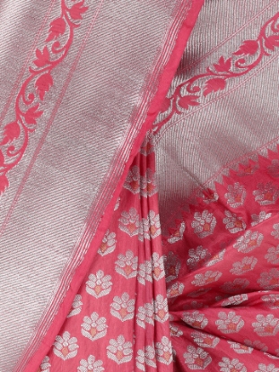 Picture of Punch Pink Mirpur Katan Saree