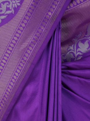 Picture of Deep Purple Mirpur Katan Saree