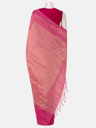 Picture of Magenta Dual Tone Mirpur Katan Saree