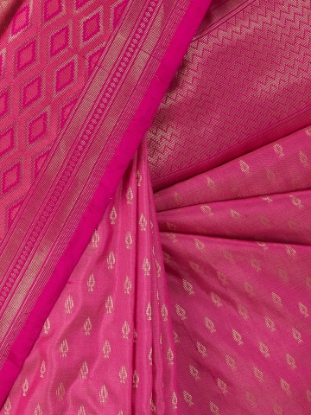 Picture of Magenta Dual Tone Mirpur Katan Saree