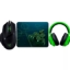 Picture of Razer Basilisk V2 Wired Optical Gaming Mouse Goliathus Mobile Gaming Mouse Pad & Kraken Gaming Headset bundle