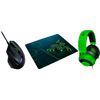 Picture of Razer Basilisk V2 Wired Optical Gaming Mouse Goliathus Mobile Gaming Mouse Pad & Kraken Gaming Headset bundle