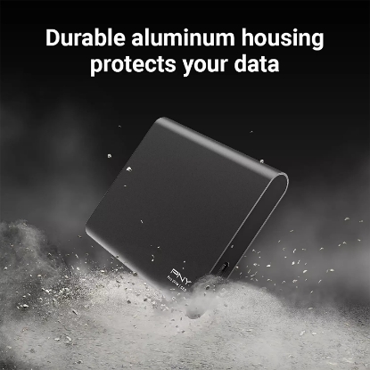 Picture of PNY Pro Elite 500GB USB 3.1 Gen 2 Type-C Portable Solid State Drive