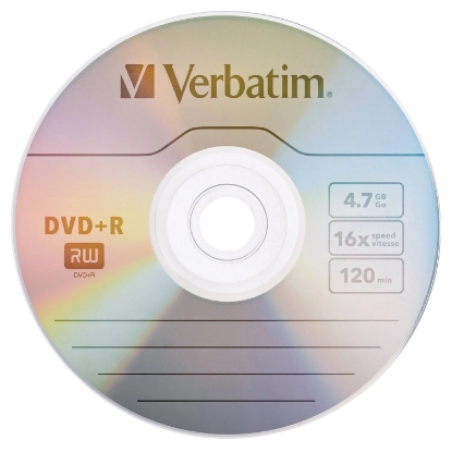 Picture of Verbatim DVD+R Life Series 4.7GB 16X, 100pk Spindle