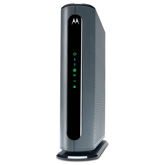 Picture of Motorola 24x8 DOCSIS 3.0 Cable Modem plus AC1900 Dual Band Wi-Fi Gigabit Router with Power Boost