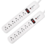 Picture of Innovera Surge Protector - 6 Outlets - 6' Cord - 1080 Joules - 2 pk.