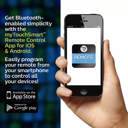 Picture of Philips 6-Device Smart Universal Remote Control Bluetooth Programming 2pk