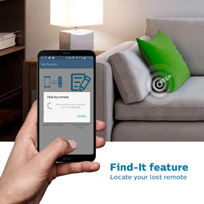 Picture of Philips 6-Device Smart Universal Remote Control Bluetooth Programming 2pk