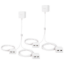 Picture of Philips Twin Charger 4 USB-A Ports 2 Pack White