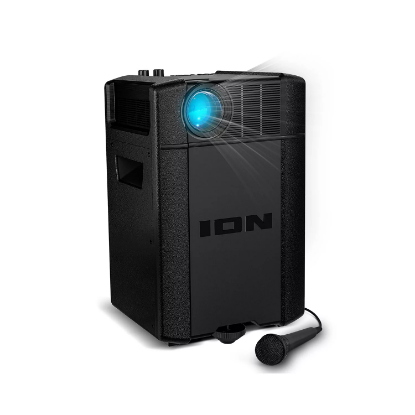 Picture of ION Projector Deluxe Speaker Battery/AC Powered Indoor/Outdoor Projector with Powerful Speaker