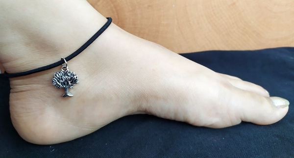 Anklet for women Payel Nupur with adjustable knot পায়েল নূপুর