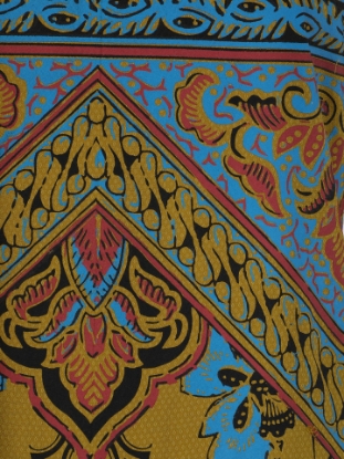 Goldenrod Printed Viscose-Cotton Shalwar Kameez Set