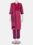 Purple Dual Tone Embroidered Cotton Shalwar Kameez Set