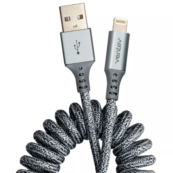 Picture of Ventev Chargesync MFI Certified Apple Lightning Helix Cable - 2 Pack