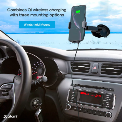 Picture of Atomi Qi Wireless Car Charger
