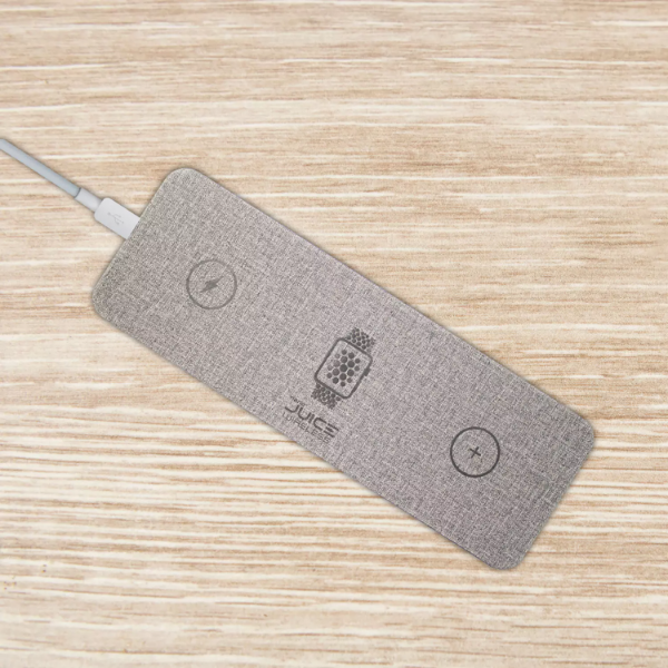Picture of Tech Squared Qi-Enabled 3-Device Wireless Charger